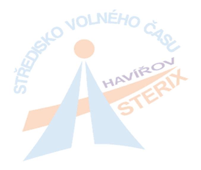 11 ASTERIX - středisko volného času, Havířov info@svcha.eu, www.asterix-havirov.cz Na Nábřeží 41, Havířov-Město, tel: 596 811 175 Ledová planeta aneb jarní prázdniny ve struží staň se 21