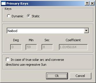 To provedeme v menu Options Primary keys Tím