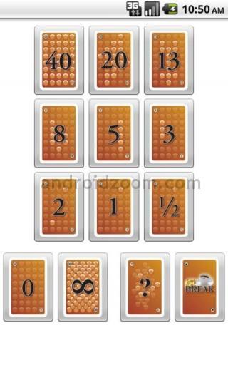 Obrázek 2: Planning Poker od BBV 2.3.2. Planning Poker ++ Planning Poker ++ je na první pohled velice jednoduchá aplikace s nepříliš přívětivým uživatelským rozhraním. Zdání ale někdy klame.