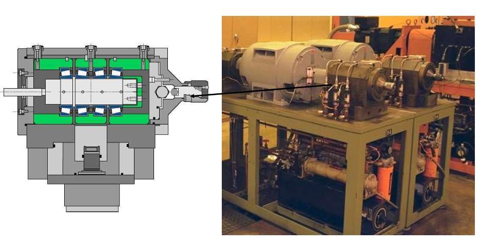 2.4 Testování trvanlivosti ložisek Pro stanovení trvanlivosti ložiska a dynamické únosnosti, musí každý výrobce ložisek provádět experimentální měření trvanlivosti nových typů ložisek.