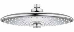 SPRCHY HLAVOVÉ SPRCHY 28 368 000 Rainshower, chrom 9 423 Kč 28 368 LS0 Rainshower, bílá 11 664 Kč průměr: 210 mm (kovová), sprchový proud Rain, kulový kloub s otočným úhlem ±20 27 477 000 Rainshower