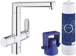 0,25 l, s GROHE Blue dekorem 40 404 001 nový filtr 600 litrů 2 430 Kč 40 422 000 karbonizační láhev, 425 g CO 2 3 726 Kč 40 430 001 nový filtr 1 500