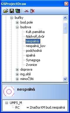 Automatizace pořizování dat - kreslení objektů podle etalonu daného projektu - definice objektů pro kreslení (symbologie a negrafické atributy) - načítání a uložení definice etalonu do RDBMS nebo XML