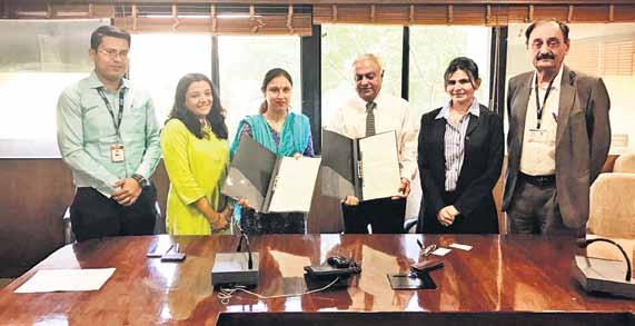 DECEMber 2016 GLS University signs an MOU with National Stock Exchange 12 Somebody has truly said that Education brings opportunity and in turn, inspiration.