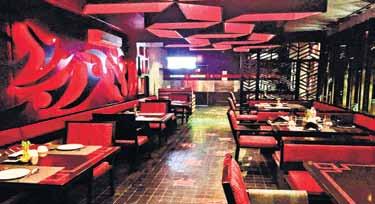 DECEMber 2016 10 Restaurant Review Hong Kong by Sanjeev Kapoor-Ahmedabad By: Deep Zanzarakiya As you walk in, the first thing that strikes you is the tasteful decor of red and black with the lights
