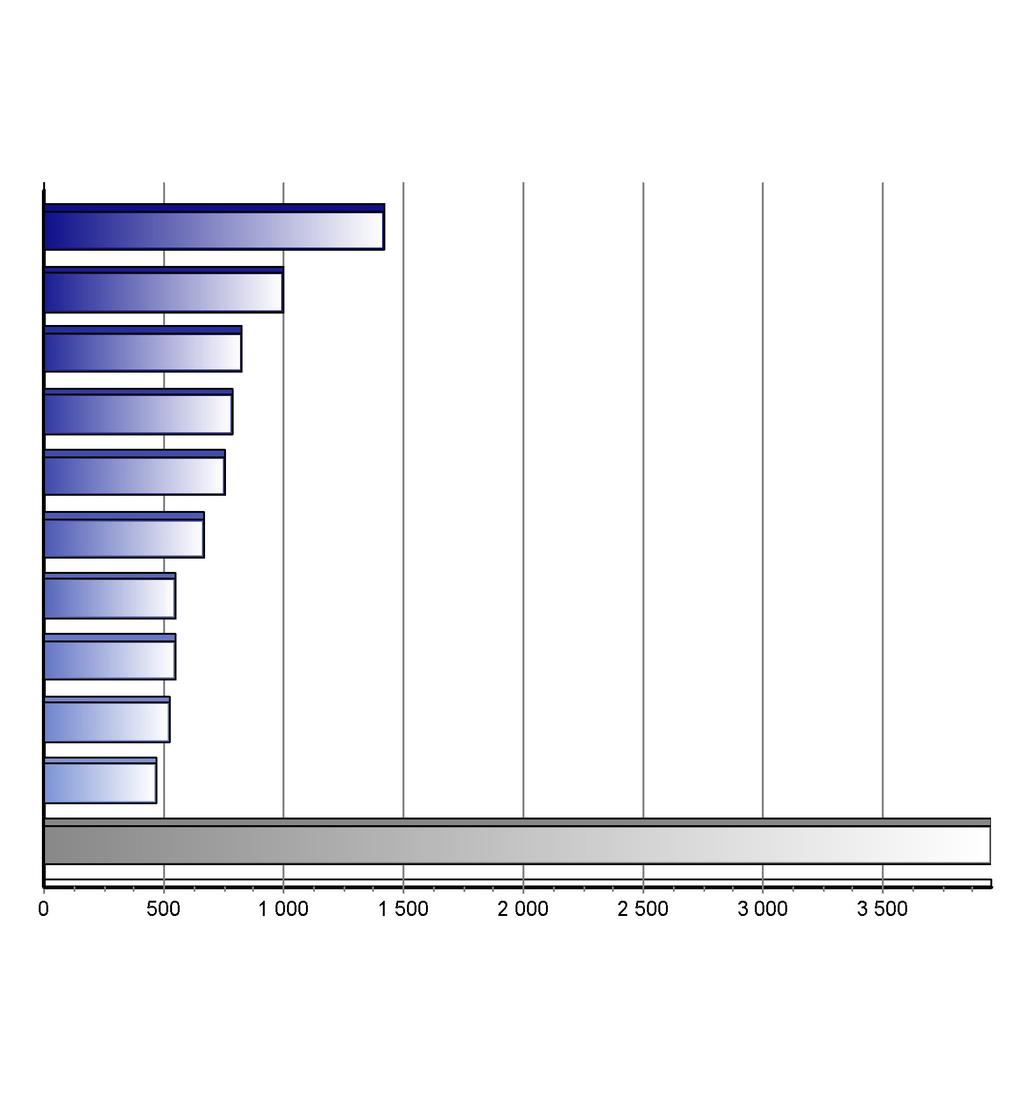 Registrace nových vozů kategorie N1 v ČR po typech Top typy 1-12/2012 Značka Vozů Podíl 1. 2. 3. 4. 5. 6. 7. 8. 9. 10.