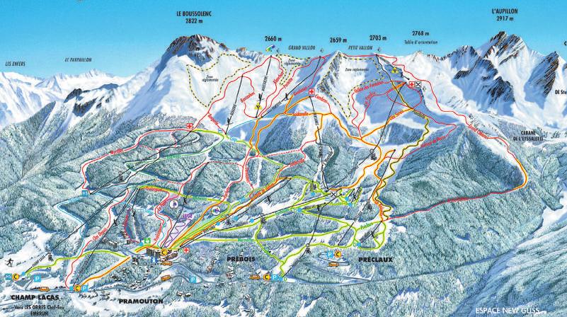 LES ORRES cenová bomba v předvánočním lyžování x ubytování, 6-denní skipas + doprava 5.290 Kč ORCIÈRES.890 Kč Lyžařské středisko Les Orres se nachází v blízkosti národního parku des Ecrins.