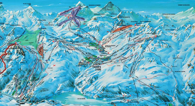 TIGNES/VAL D ISÈRE od 10.590 Kč VAL D ALLOS/PRA LOUP od 6.990 Kč Tignes je považováno za nejlepší lyžařské středisko světa. Leží na úpatí ledovce Grande Motte v nadmořské výšce 2.