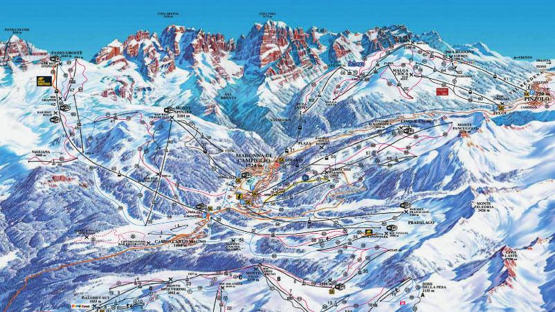 U většiny pokojů je balkón s úchvatným výhledem na jezero Lavarone a štíty vrcholů Alpe Cimbra. Typ ubytování: Ho. 1/2 dvoulůžkový pokoj s manželskou postelí či dvěma oddělenými lůžky, WC/sprcha.