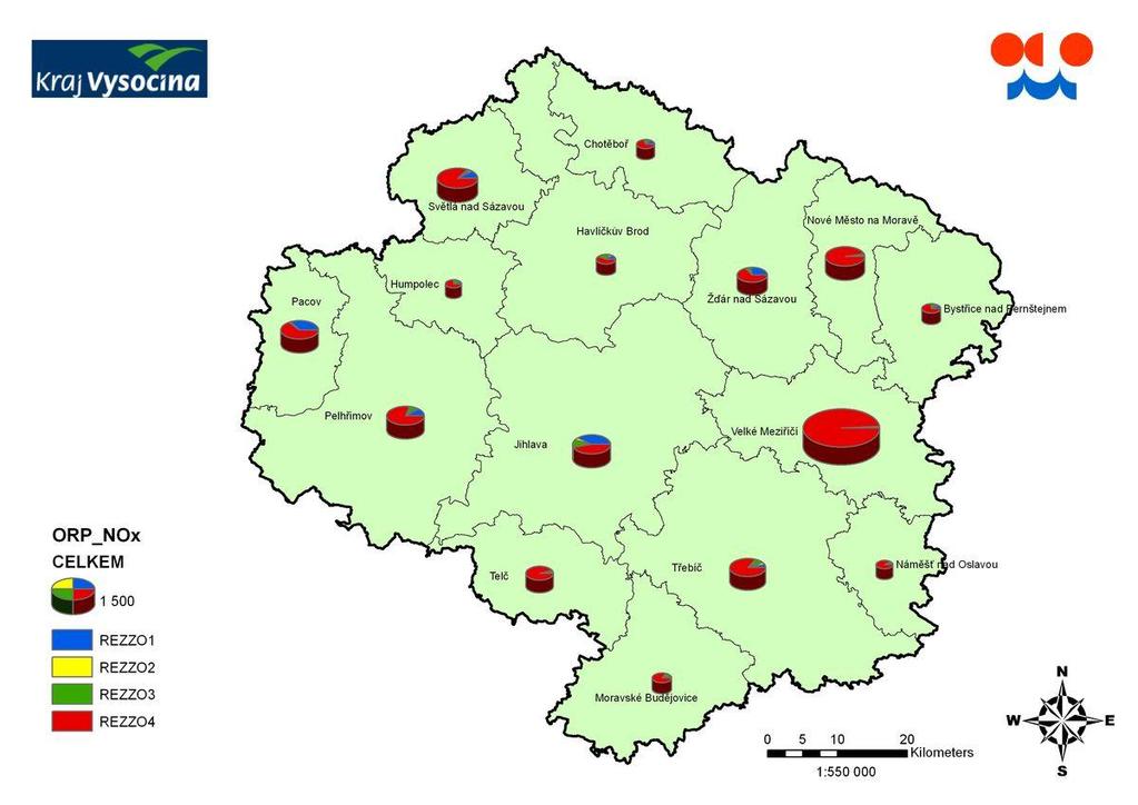 Obr. 12 - Podíl kategorií zdrojů na