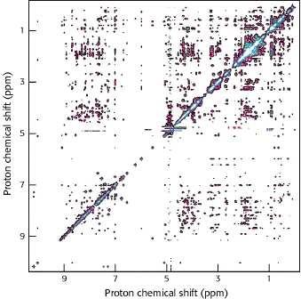 Řešení prostorové struktury NMR vzorek (izotopové obohacení) NMR