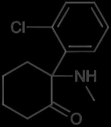 Ketamin - charakteristika Antagonista NMDA receptorů, ve vysokých dávkách obsazuje i opioidní receptory a sigma-receptory.