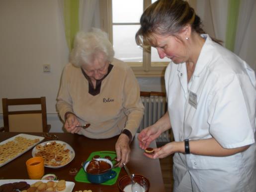Tyto prostory jsou menší a vejde se do nich maximálně 15 klientů. Tomu faktu byla přizpůsobena i nabídka činností.