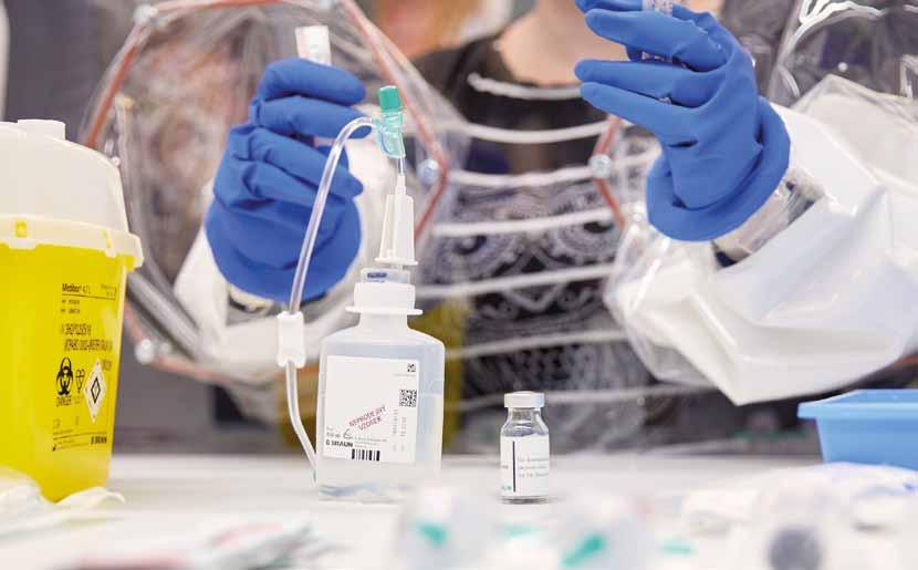 Cieľom sympózia bolo zdieľanie skúseností s bezpečnou prípravou chemoterapie s využitím všetkých dostupných prostriedkov efektívnej ochrany zdravotníckeho personálu tak, ako v súčasnosti prebieha v