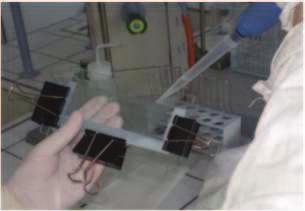 3.4.2. P íprava sorp ních gelu s Chelexem-100 a Spheron-Thiolem Sorbenty Chelex-100 a Spheron-Thiol mají p esn definovanou velikost ástic a jejich p íprava se až na rozdílnou navážku neliší.