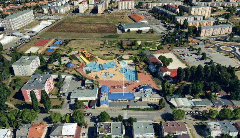 com) Obrázek 8 Aquapark Koupelky a okolí, 3D