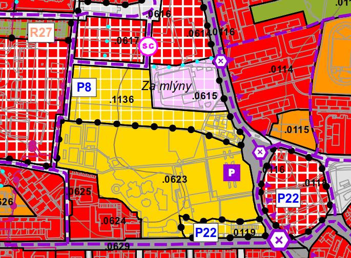 v území města Obrázek 33 - Situace širší vztahy v území (zdroj: www.mapy.