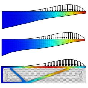 1.6.3 Topologická optimalizace Topologická optimalizace představuje jeden z novějších konceptů návrhu výroby konstrukce výrobků.