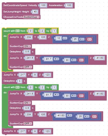 Pokud chcete provádět program opakovaně, přidejte do programu