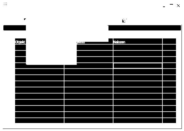 Tabulka TableFile - Formátování Řádkový a sloupcový index: Jedná se o