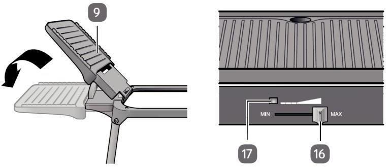 6 7 Před montáží Vyberte stolní gril z obalu. Zkontrolujte, zda je dodávka kompletní. Zkontrolujte, zda stolní gril nebo jednotlivé části nevykazují poškození.