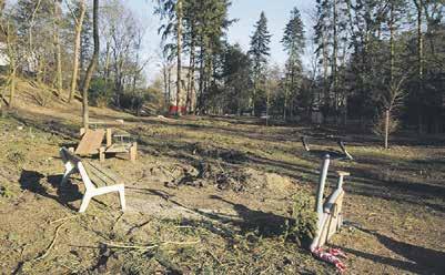 Novinky / plány / informace 7 Kácení na Štěpánce má skončit v polovině března V parku Štěpánka pokračovalo během celého února na základě platných povolení kácení a odklízení stromů, které zasáhla