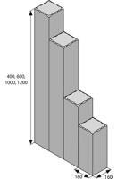 140,00 169,40 u schodišťových prvků BEST - CANTO, BEST - FALDO a BEST - SCHOD STONE řezy se nepoužívají k vytvoření prvků, které jsou standardní součástí