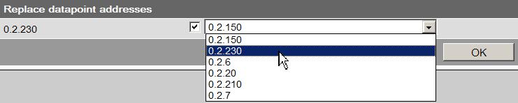 Import definice trendu 1. V horní liště vyberte nabídku Správa souborů (viz část 9.1, Přehled). 2. Pro vybraný kanál trendu klikněte na symbol Import.