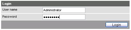 2.2.2 Přihlášení k web serveru Přihlášení K uvedení web serveru do provozu se používá PC s USB interface a internetový prohlížeč. 1. Spusťte Internetový prohlížeč. 2.