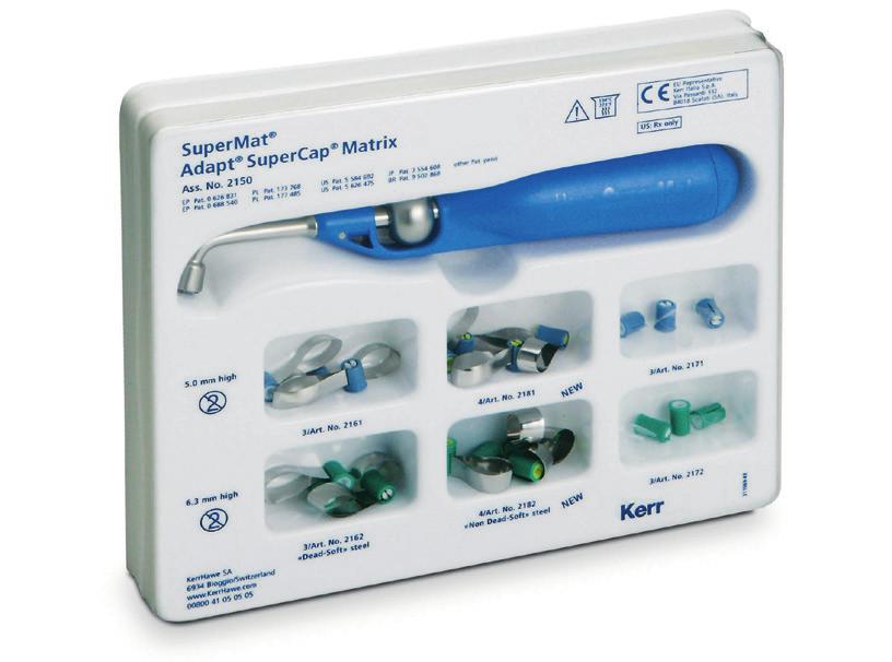 MetaFix matrice all-in-one s integrovaným systémem utahování / otevírání ideální řešení pro kompozitní výplně II.