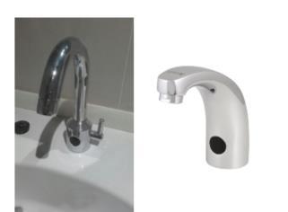 14 Instalace umyvadla OJ ENG (a) Trubkový plastový sifon typ VIEGA 5611K 5/4"X40 mm s připojením na odpad, přívod studené a teplé vody (případně smíchané), přívod NN ke stojánkové baterii, nádržka na