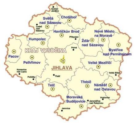 Základní údaje o organizaci Název organizace: Centrum pro zdravotně postižené kraje Vysočina, o.p.s. Právní forma: obecně prospěšná společnost Sídlo: Vrchlického 2497/57, 586 01 Jihlava Tel.
