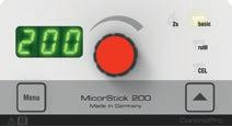 patentovaná technologie MicorBoost zajišťuje maximální výkon a perfektní vlastnosti při svařování. Plný výkon i při kolísání síťového napětí a při provozu na dlouhých přívodních kabelech (až 200 m).