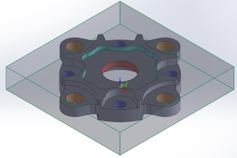 Polotovar - vytvoření 3D modelu z obrysového kvádru Jednoduchým