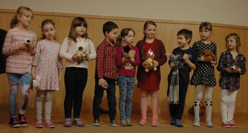 Děti z dramatické přípravky prezentovaly výsledek své práce na Předváděčce Dramaťáku dramatizací