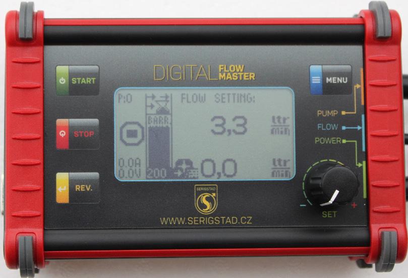 DIGITAL FLOWMASTER Děkujeme vám za důvěru, kterou dáváte naší firmě tím, že jste si zakoupili Digital Flowmaster. Náš výrobek splňuje nejpřísnější předpisy.