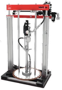 Tandemová čerpadla jsou vybavena automatickým mechanismem, který při minimálním stavu materiálu jednu pumpu odstaví a nasadí druhou.