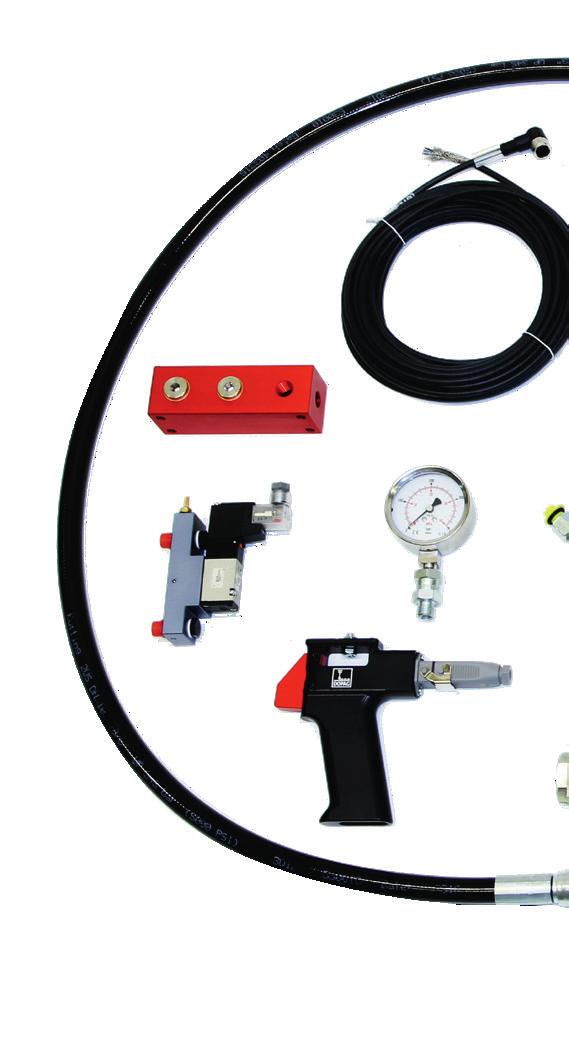 30 DOPAG LUBRILINE Doplňky Vše, co potřebujete k vytvoření dokonalého systému Nabídku dávkovacích čerpadel a