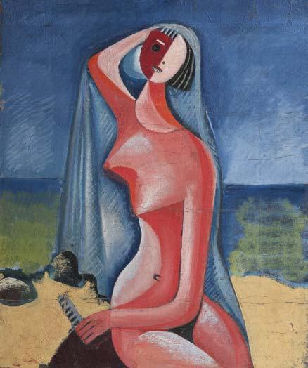 VÝBĚR ZE 78. A 79. AUKCE GALERIE KODL Otakar Mrkvička (1898 1957) Ráno olej na plátně, dat.