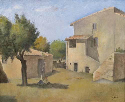 VÝBĚR ZE 78. A 79. AUKCE GALERIE KODL Otakar Kubín (1883 1969) Odpočinek olej na plátně, 20. léta 20.