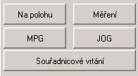 2 Prostředí programu - Armote Změna nástroje Na panelu změny ref. bodu je panel výměny nástroje.
