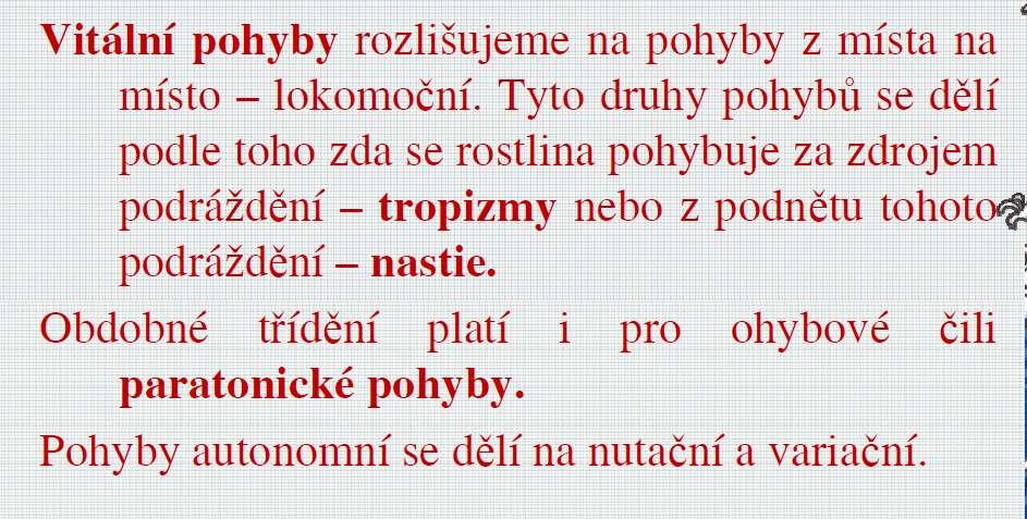 Pohyby
