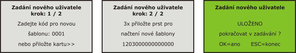 Pro nahrávání programu do terminálů je nutno použít program ACS Control Panel, který umožňuje také další ovládání a konfigurace terminálu.