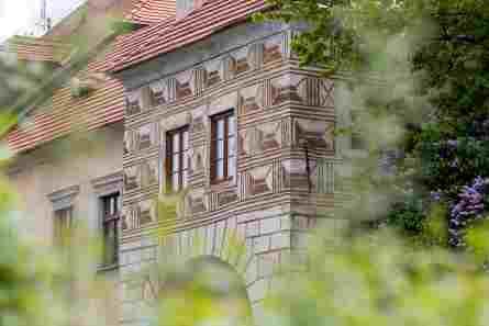 centra Český Krumlov s