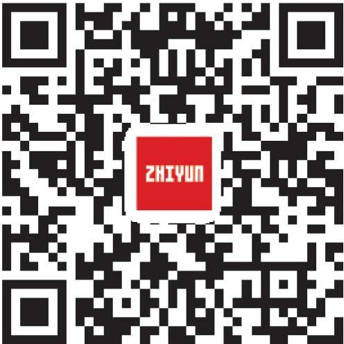 Aplikace Stažení a instalace aplikace Aplikaci stáhnete na oficiálních webových stránkách společnosti ZHIYUN www.zhiyun-tech.co nebo načtení QR kódu vlevo (vyžadována verze Android 5.