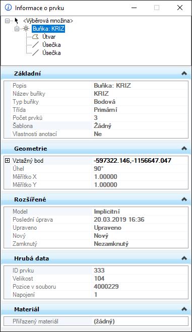 Obecné požadavky na výkresy Data ve výkresech musí splňovat následující: Být závislé na pohledu