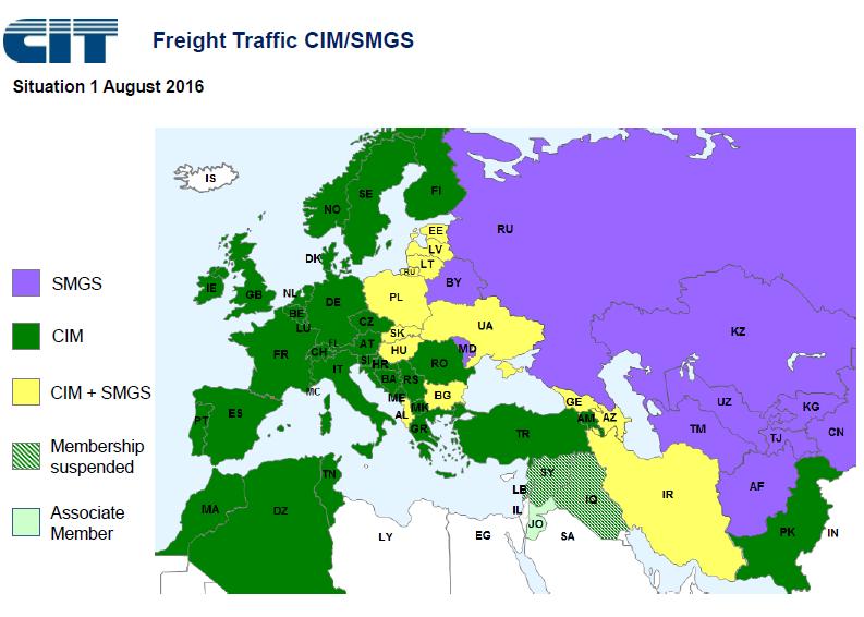 ČD Cargo je poskytovat svým zákazníkům co nejkvalitnější služby a zatraktivňovat železniční nákladní dopravu jako celek aktivity v souvislosti s nákladním listem CIM/SMGS patří do této oblasti.