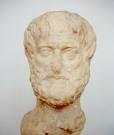 Aristotelés řecký filosof, žák Platóna, učitel Alexandra Makedonského, 4. stol. p. n. l.