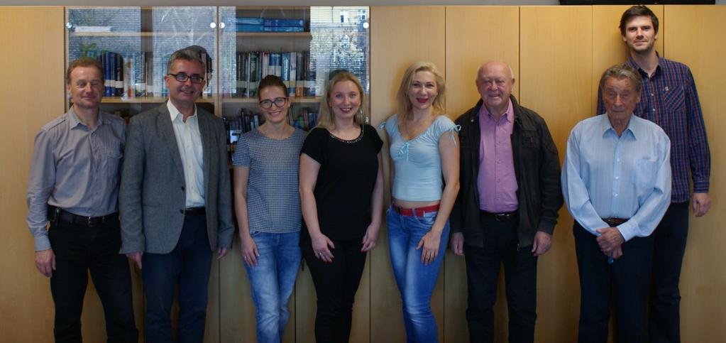 Přednáškového pobytu v programu Erasmus+ se zúčastnili na University College Cork Dr.