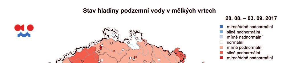 kategoriemi závažnosti odvozenými za referenční období 1981 2010.